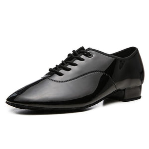 DIPLIP Brand new Latin Dance Shoes Modern Men's Ballroom Tango Children Man dance shoes black color white