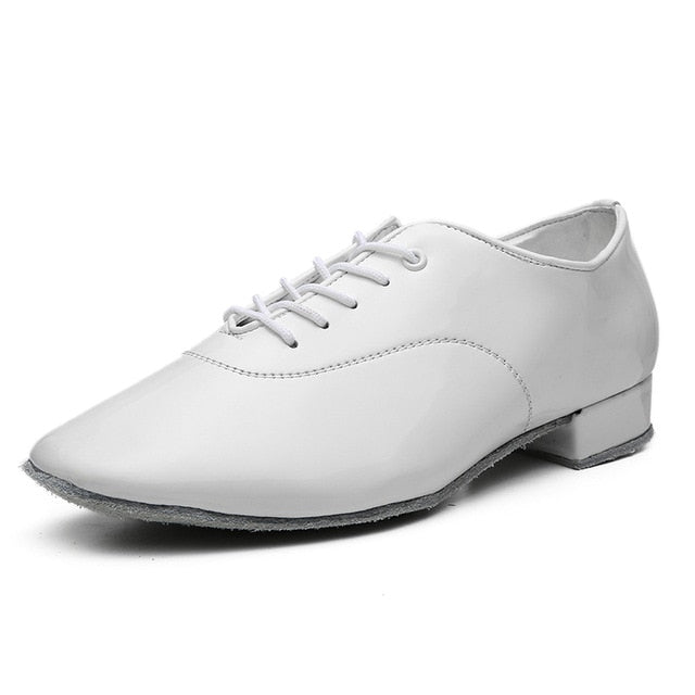 DIPLIP Brand new Latin Dance Shoes Modern Men's Ballroom Tango Children Man dance shoes black color white