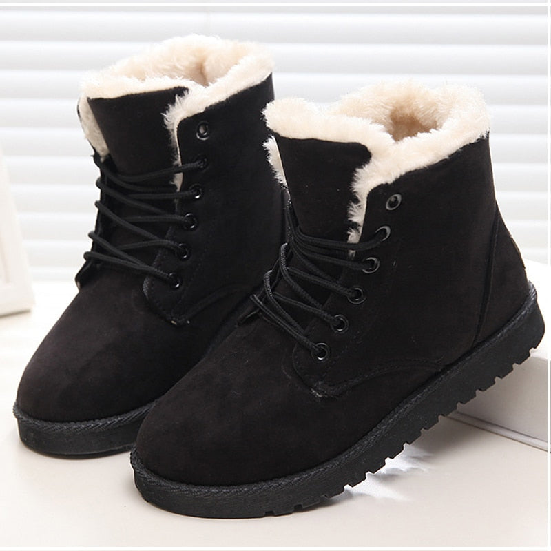 Women Boots Winter Shoes Woman Super Warm Snow Boots Women Ankle Boots For Female Winter Shoes Botas Mujer Plush Booties