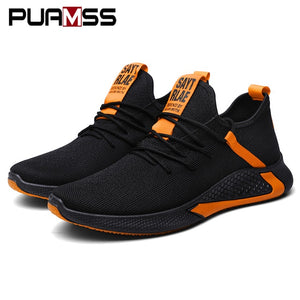 2019 New Men Shoes  Breathable Men Sneakers Zapatillas Hombre Flyknit High Quality Men Casual Shoes