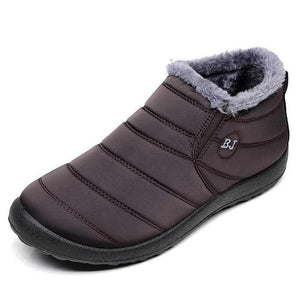 Women snow boots 2019 new waterproof winter boots women shoes solid casual shoes woman keep warm plush winter shoes women boots