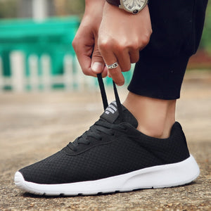 Spring New Men Casual Shoes Lace up Men Shoes Lightweight Comfortable Breathable Couples Walking Sneakers Tenis Feminino Zapatos