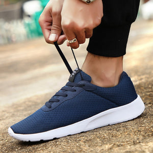 Spring New Men Casual Shoes Lace up Men Shoes Lightweight Comfortable Breathable Couples Walking Sneakers Tenis Feminino Zapatos