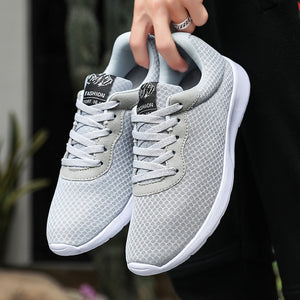 Spring New Men Casual Shoes Lace up Men Shoes Lightweight Comfortable Breathable Couples Walking Sneakers Tenis Feminino Zapatos