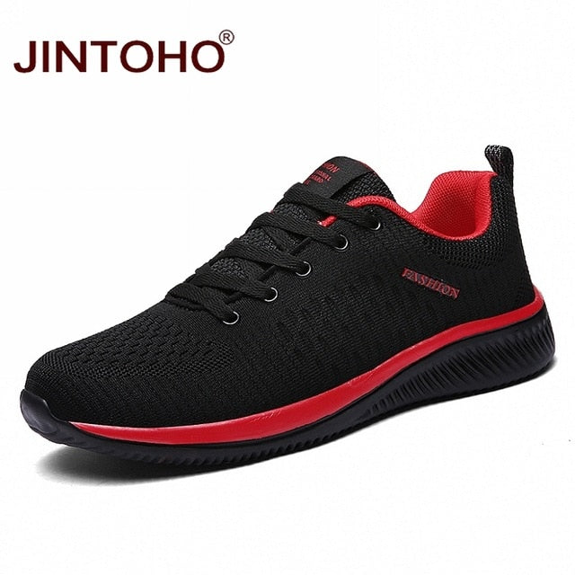 JINTOHO Brand Men Fashion Shoes Casual Men Shoes Cheap Men Sneakers Black Breathable Shoes 2019 Male Sneakers Zapatillas Hombre