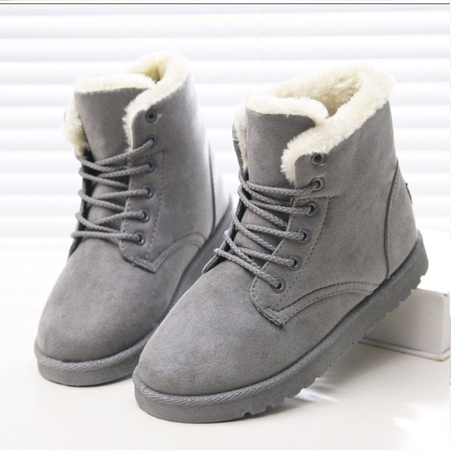 Women Boots Winter Shoes Woman Super Warm Snow Boots Women Ankle Boots For Female Winter Shoes Botas Mujer Plush Booties