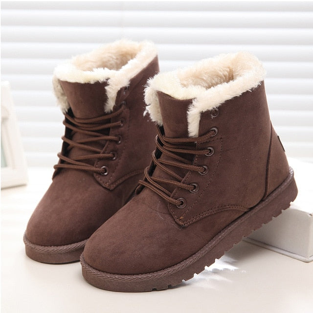 Women Boots Winter Shoes Woman Super Warm Snow Boots Women Ankle Boots For Female Winter Shoes Botas Mujer Plush Booties