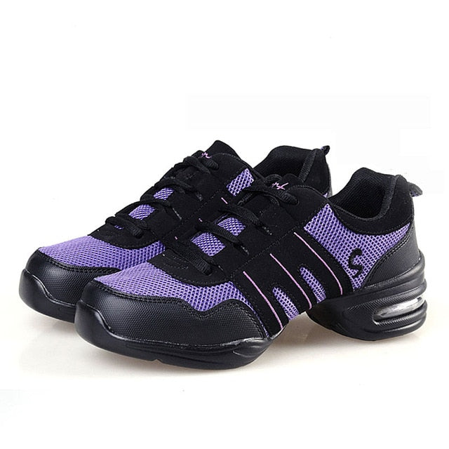 Size 28-42 Jazz Dance Shoes Women's Dance Sneakers Lightweight Breathable Woman Dancing Shoes Ladies Girl's Modern Sports Shoes