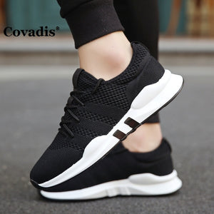 Fashion Outdoor Men White Sneakers High Quality Brand Casual Breathable Shoes Mesh Soft Jogging Tennis Mens Shoes Summer